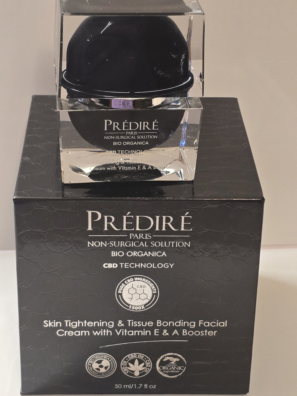 PRÉDIRÉ Paris Skin Tightening & Tissue Bonding Facial Cream CBD Technology
